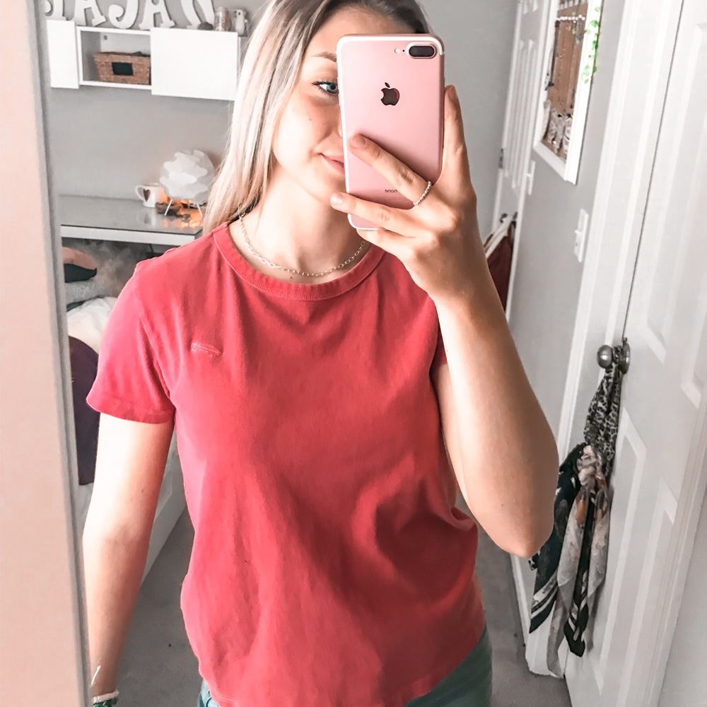 Vans Red Crop Top